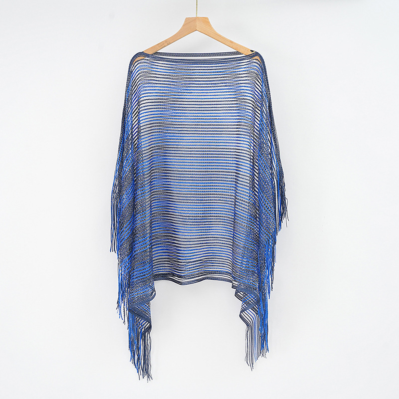 Toalla de playa de color sólido blusa chal borla bufanda europea y americana Comercio exterior transfronterizo Amazon image 5