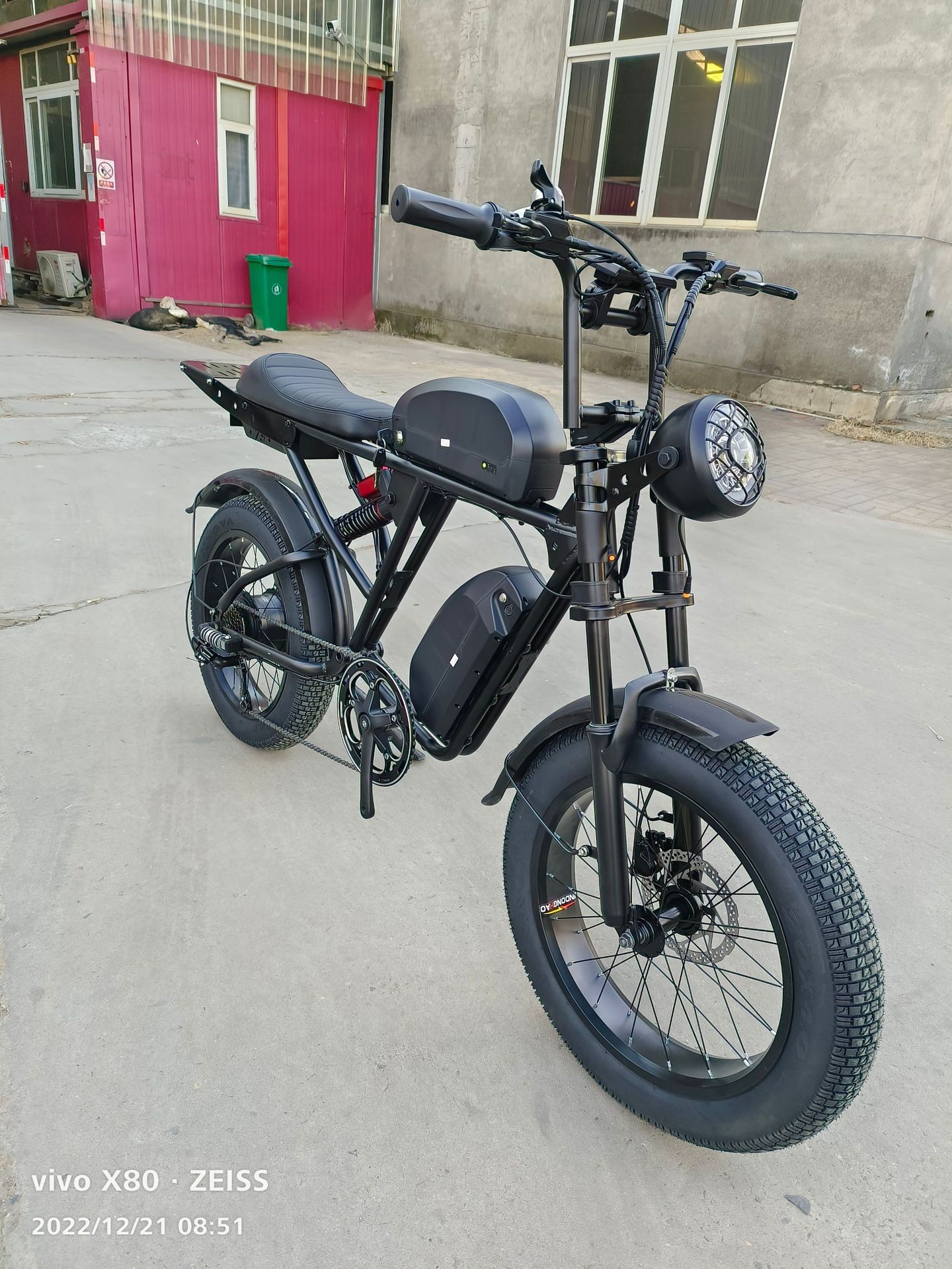 Super73 Style Retro Electric Bicycle Off-Road Fat Tire E-Bike