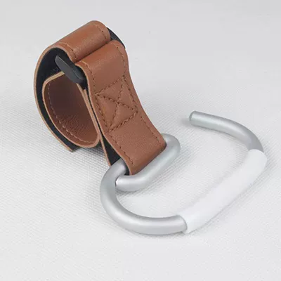 Vehicle High Load-Bearing Hook, Cute – Helmet lock - metal-e-hook-brown-adjustable-strap-price-of-2