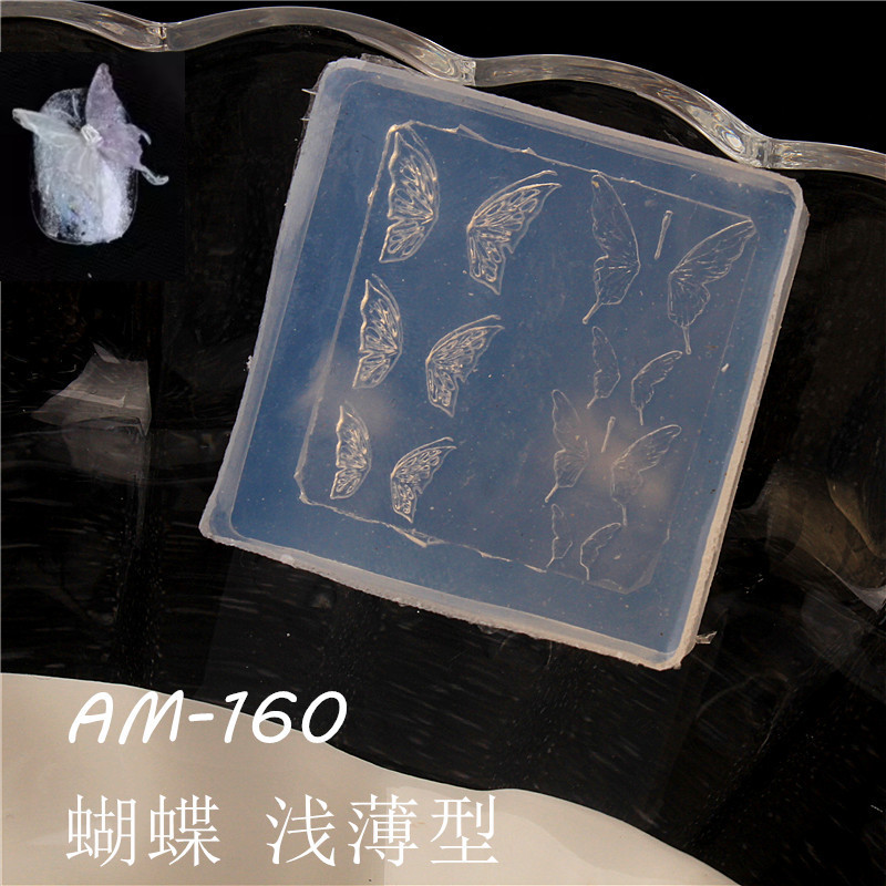 Serpiente de dragón uñas moldes de silicona congelado simple arco mariposa nacional de moda dragón bebé león despierto adornos de uñas abrasivos