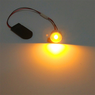 Mini DIY handmade luminous production material button battery small lights LED electronic bulbs lamp beads decorative cloth exhibition