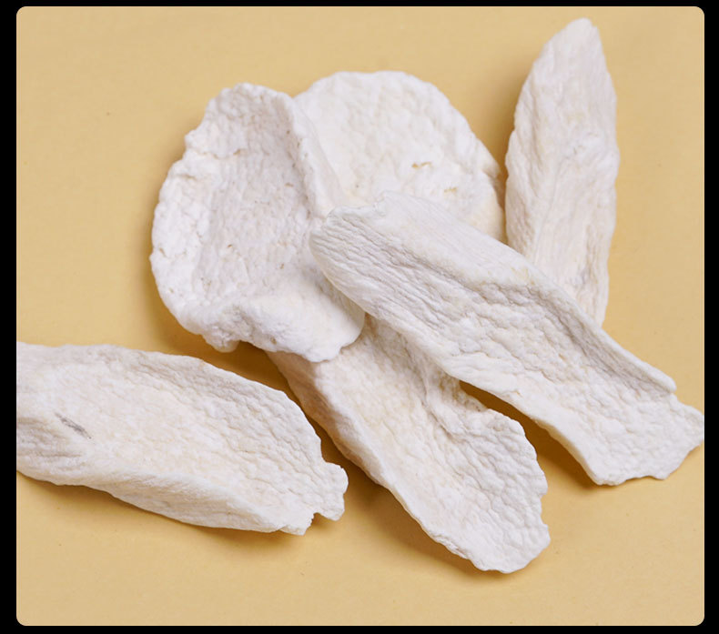 Shan Yao Slices (Dioscorea opposita) — Dried Chinese Yam Slices, Huai Shan Yao Food Herb in use