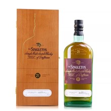 英国Singleton 苏格登达夫镇21年单一麦芽苏格兰威士忌纯麦700ml