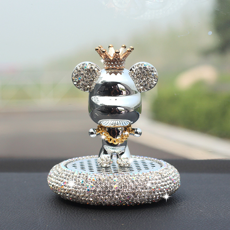 Accesorios para automóviles, adornos de aromaterapia, oso violento, perfume de coche lindo creativo, productos de decoración de coche de dibujos animados de aromaterapia