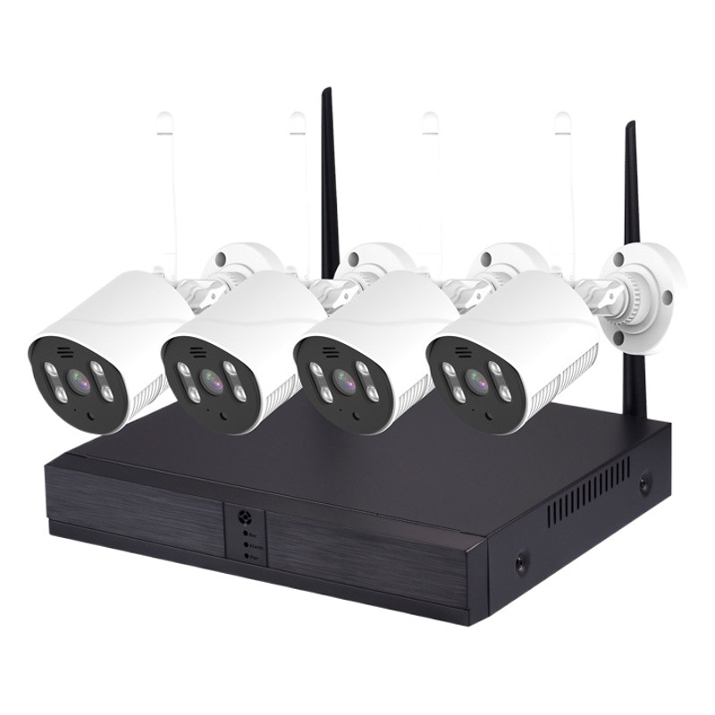 Kit de Monitoreo Inalámbrico NVR de Fábrica, Grabador de Video con Disco Duro, Cámara Inteligente de Alta Definición, Gran Venta Transfronteriza 2