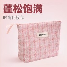 蓓恋新款化妆包高级感旅行洗漱内胆包批发便携口红女护肤品收纳包