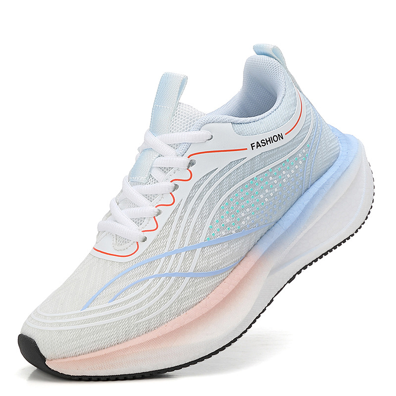 Nuevos zapatos de mujer zapatos deportivos de mujer 2026 nuevos zapatos de correr de estudiantes de primavera de acondicionamiento físico suave de prueba de amortiguación