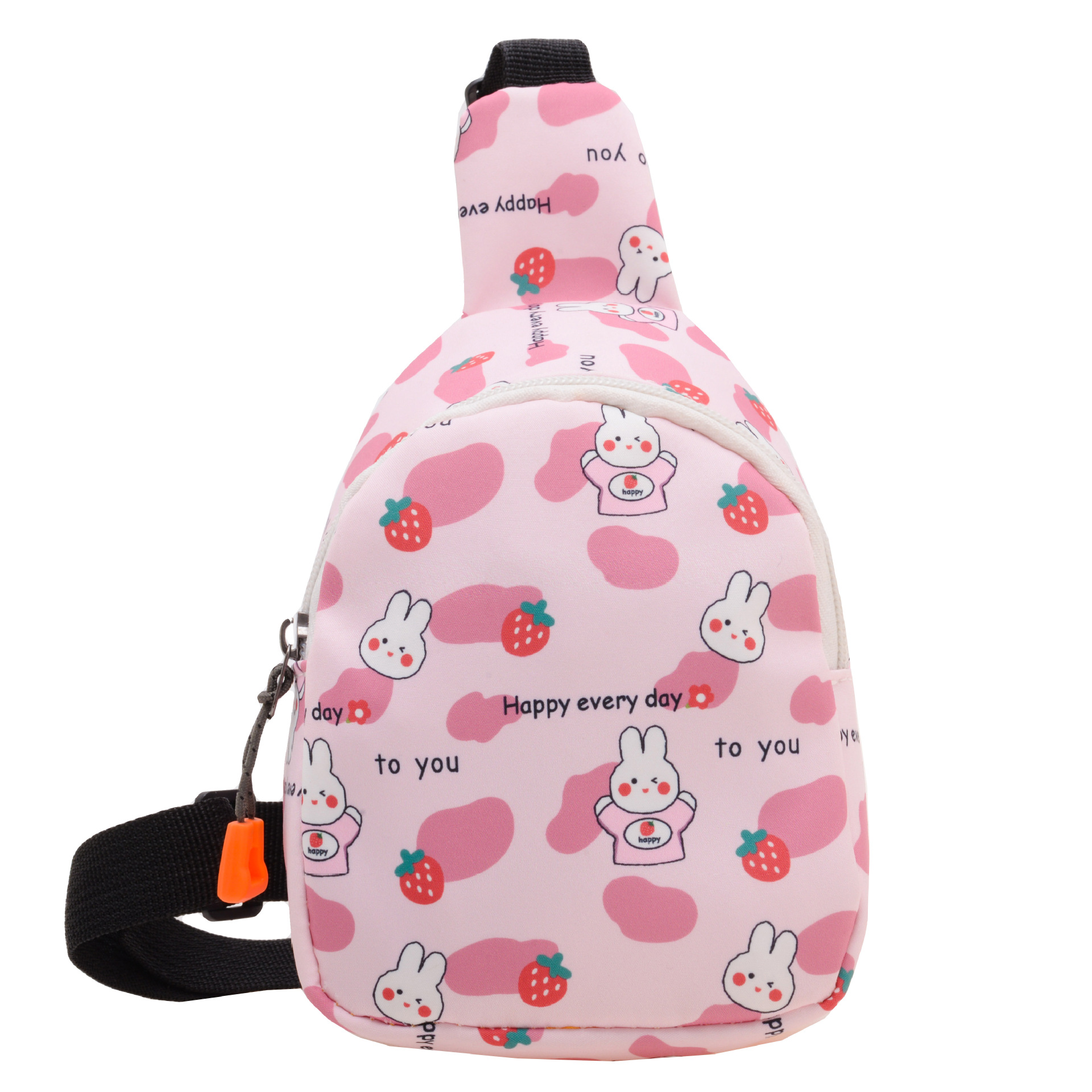 Bolso DE LOS NIÑOS lindo conejo impreso bebé monedero moda niños y niñas bolso de pecho estilo occidental bolsa de mensajero
