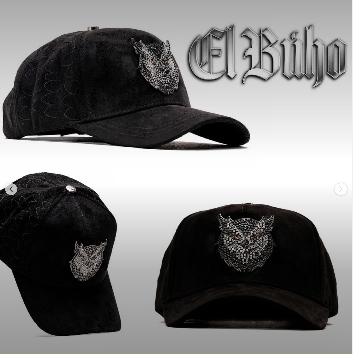 Nuevo Meike Duo Dandy bordado ajustable gorra de boca de pato borde curvo gorra de béisbol con diamantes barba tío