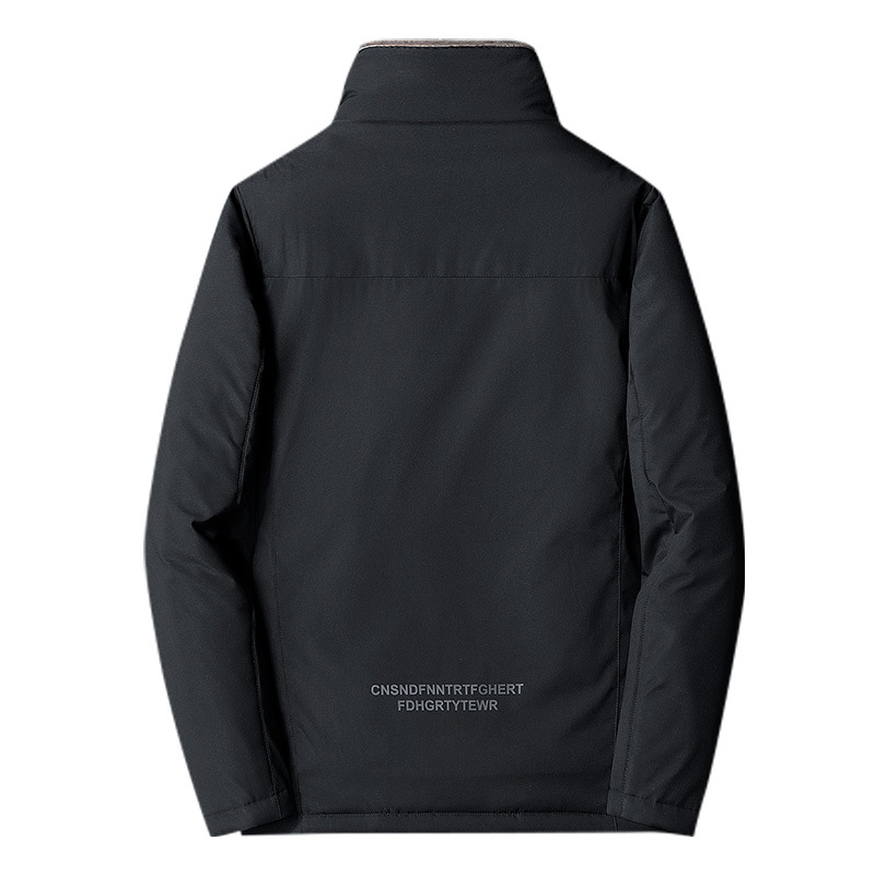 High end lamb wool men's cotton jacket with thick velvet, dad's winter cl, warm jacket, middle-aged and elderly_voghion.com