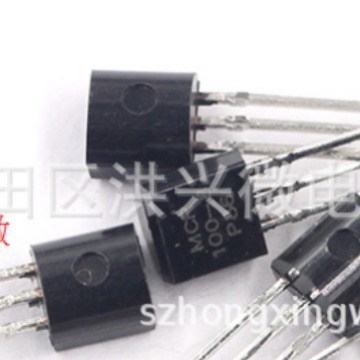 单向可控硅 MCR100-8 闸流管 1A 600V 插件TO-92 一包1000