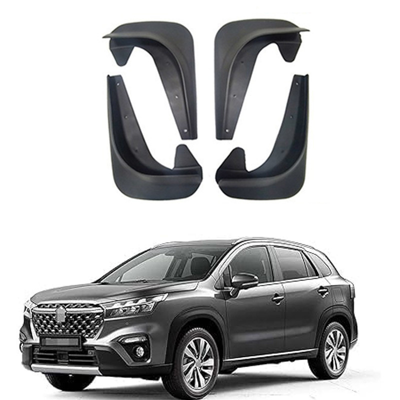 Suitable for 22-24 Suzuki S-Cross Iii Fender Wheel Eyebrow Mudguard Splash-Proof Mud Scraper