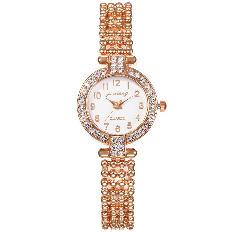 Tiktok mismo estilo pequeño dial reloj digital completo estudiante femenina estilo coreano simple moda novias correa de acero reloj de cuarzo para mujer