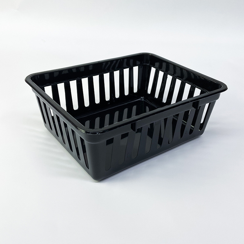 Caja de almacenamiento de artículos diversos de estilo japonés caja de plástico de escritorio caja de organización cosmética rectangular fabricante de cesta de almacenamiento de cocina