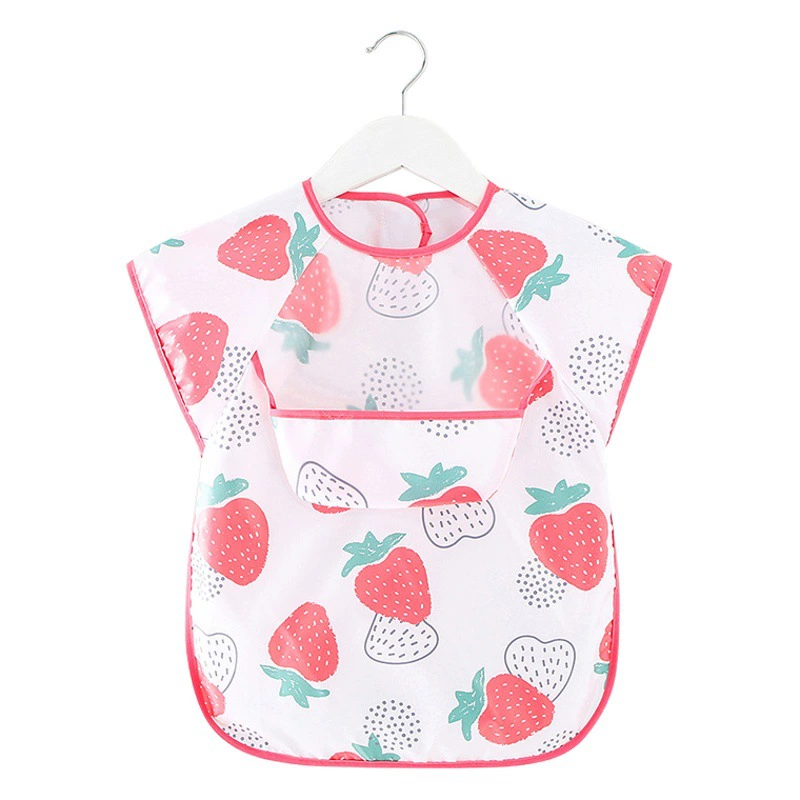 Детский обеденный нагрудник, обеденный карман, детские непромокаемые Анти-грязные жилеты, Комбинезоны для детского сада, детское питание, фартук без рукавов