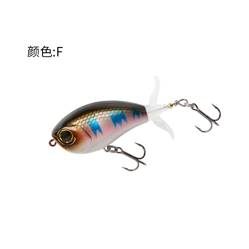 LETOYO 水面トラクタールアーベイト 40-50 ミリメートル遠投プロペラフローティングウェーブクライミングバスナマズ|undefined