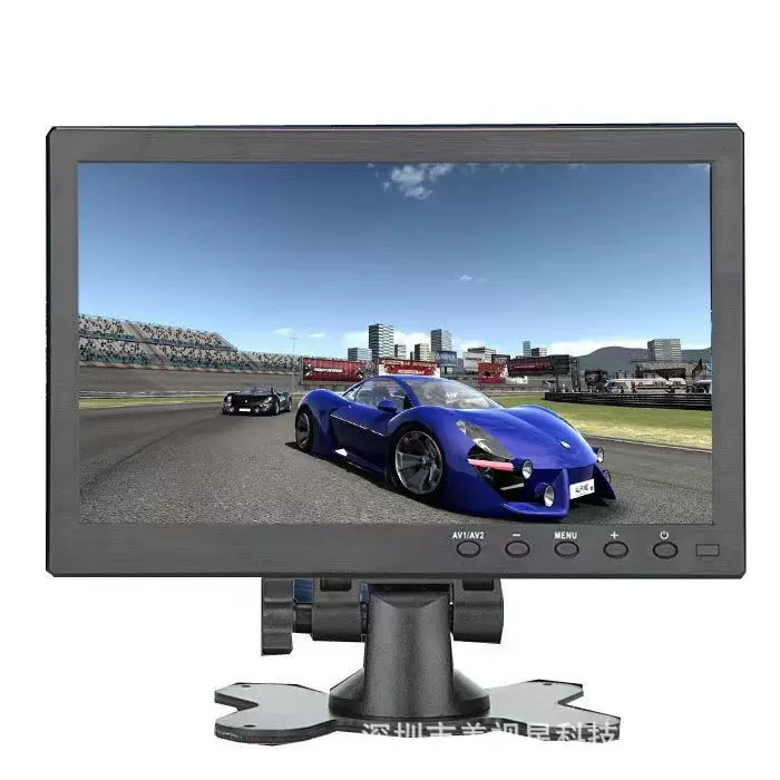 10寸液晶监视器高清 IPS显示器电脑 10.1寸显示器 显微镜车床设备