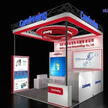 北京上海广州展会设计搭建公司木质特装展台装修展柜制作源头工厂