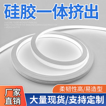 led24V硅胶灯带220V免驱灯箱一体挤出线条灯可调光柔性固定卡扣