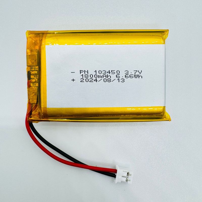 2000Mah Polymer Lithium Battery Pn103450 Bluetooth Speaker Lithium 3.7V Battery Pack Power Supply Ce Certified