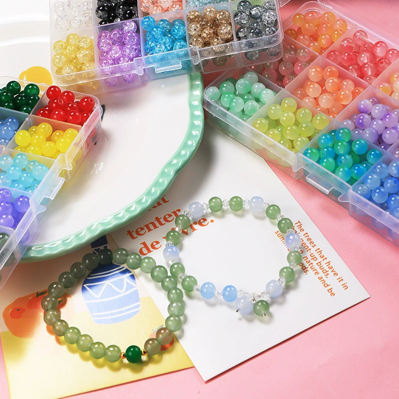 Beads, materials set, beaded bracelet, necklace, accessory with accessories