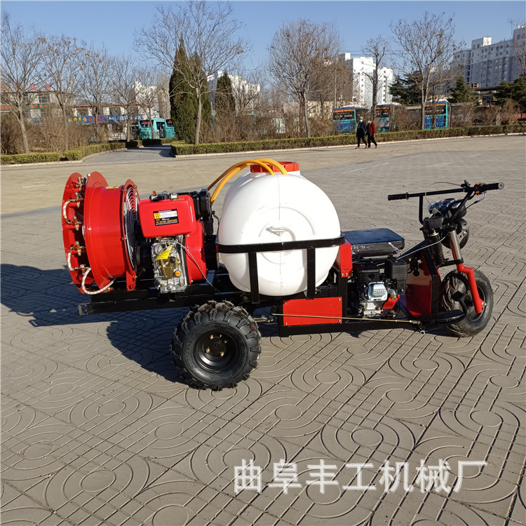 农用果园柴油车载式打药机乘坐式风送喷雾打药机大马力高压迷雾机