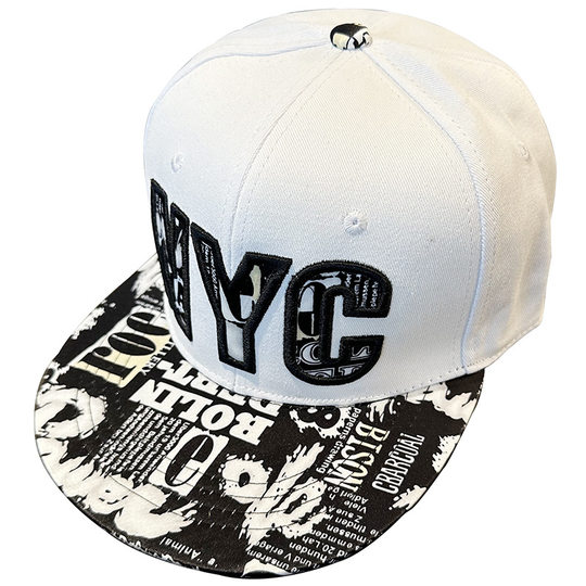 Hat Men's Flat Hat American Fashion Spring and Summer Black and White Board Hat Hip-hop Hat Women's Couple Baseball Cap Autumn