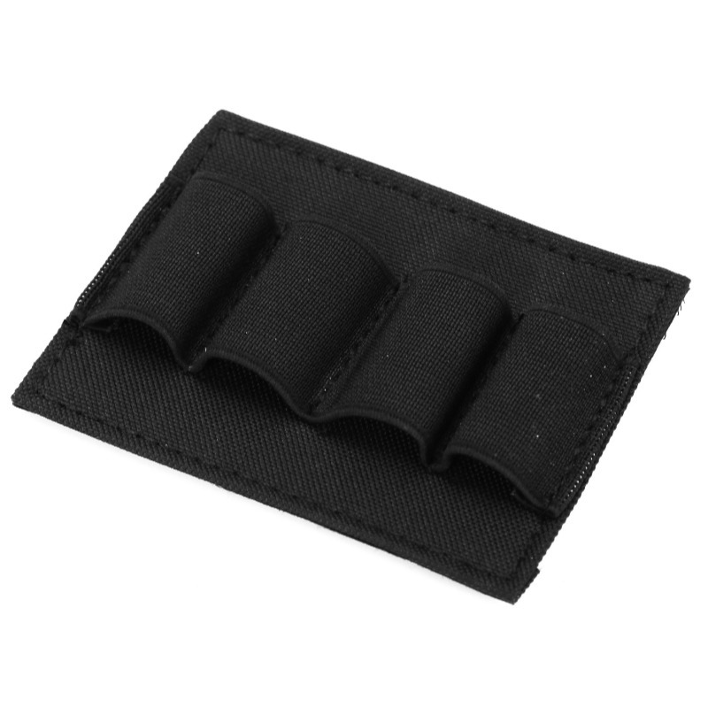 Combate transfronterizo al aire libre con velcro de cuatro agujeros, escopeta táctica, bolsa de bala, bolsa de accesorios, bala a granel, funda de extracción rápida