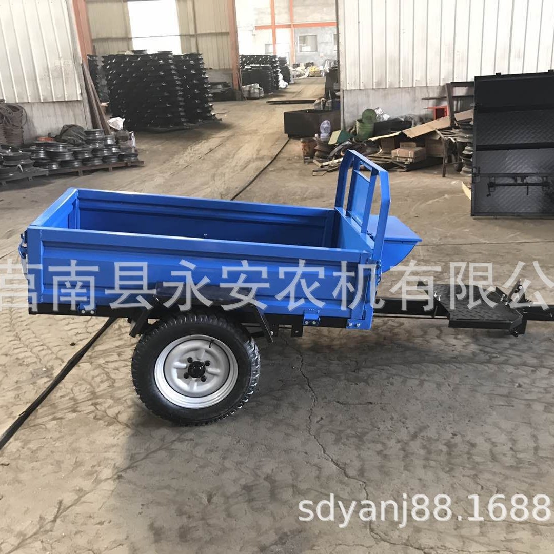 【山东拖车厂家】生销售手扶配套拖车微耕机拖车 小拖车拖斗 小轴