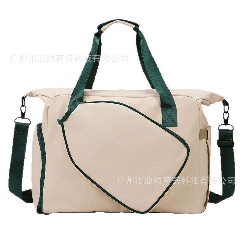 Bolsa de pelota nueva gran capacidad, bolsa de raqueta de pelota ligera con bolso de zapato independiente, bolso de deporte
