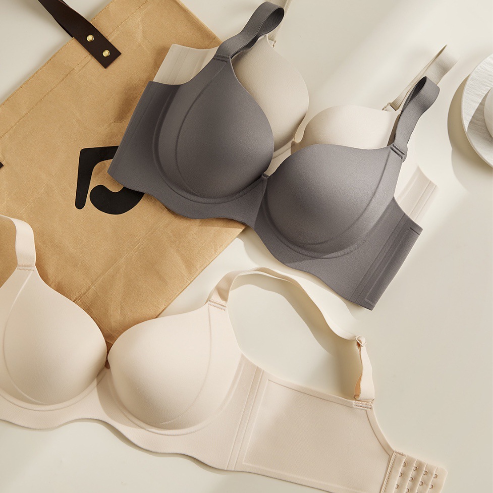 Venta directa de fábrica comercio electrónico transfronterizo Sudeste de Asia Vietnam Tailandia damas sin costuras sujetador de recogida lateral cómodo