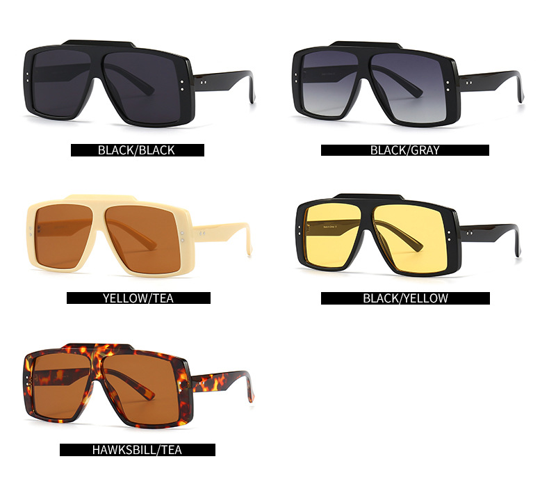 2023 New Large Frame Sunglasses for Women Irregular Fashion Sunglasses for Men Wholesale 2128_voghion.com