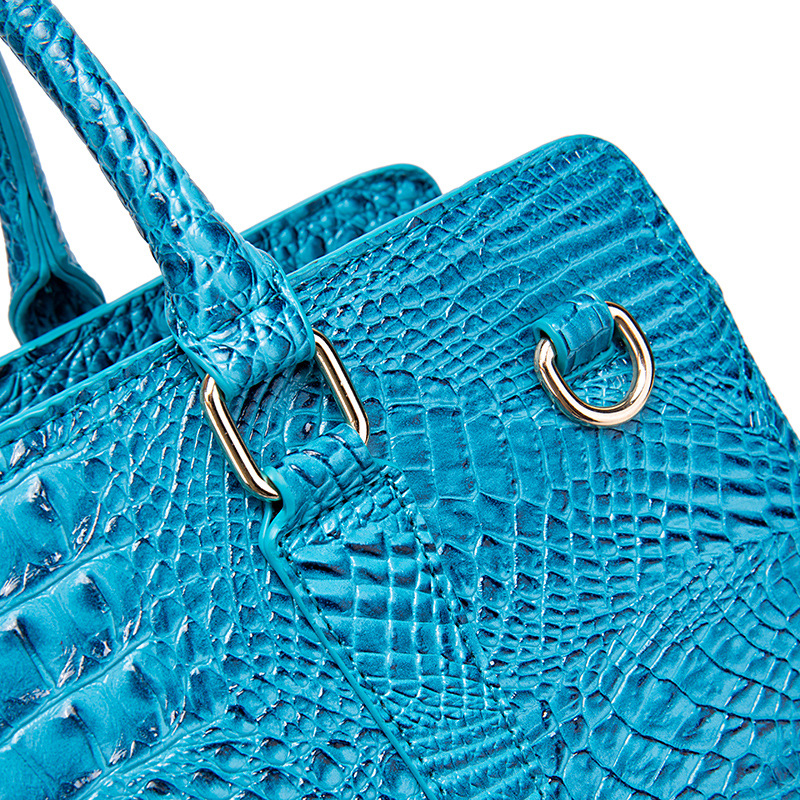 Handheld Crossbody New Women's Bag Brahman Crocodile Pattern_voghion.com