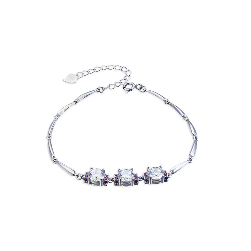 S925 plata esterlina pulsera de piedra de silicio personalidad femenina nicho creativo de tendencia temperamento fuente de joyas al por mayor una agencia