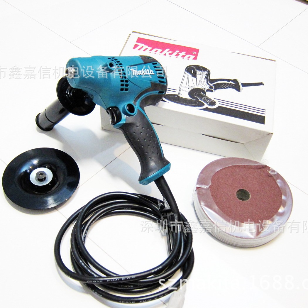 GV6010 现货批发日本 MAKITA牧田 盘式砂光机 GV6010