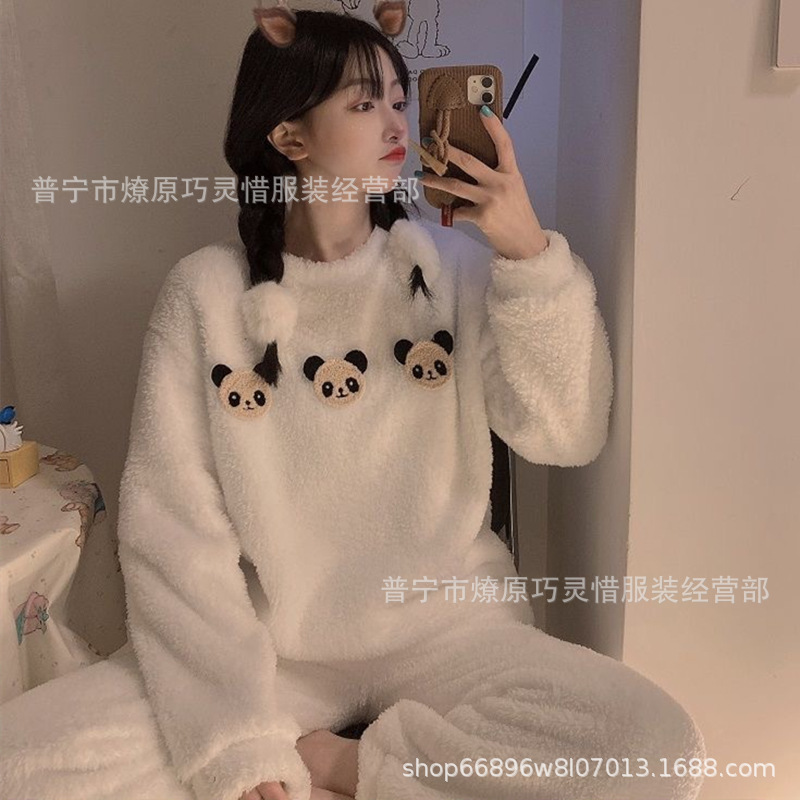 5621-73 # 흰색 곰 머리 세 개