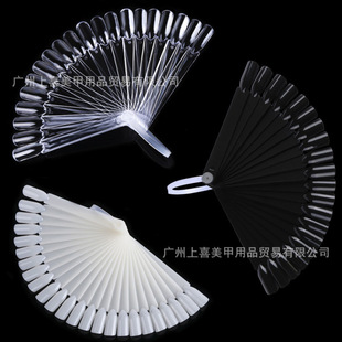 Cross-border New Nail Art Tool A Square Head Practice Color Card A Oil Gel Color Card A Color Plate Display Template