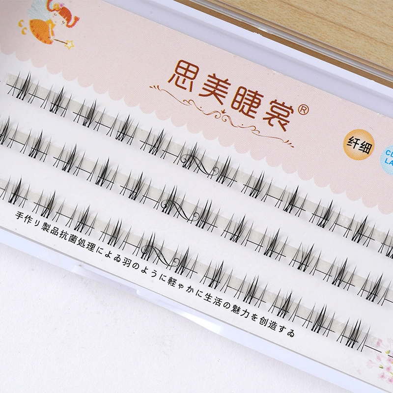 Capacious realistic comics for eyelashes, false eyelashes, cosplay