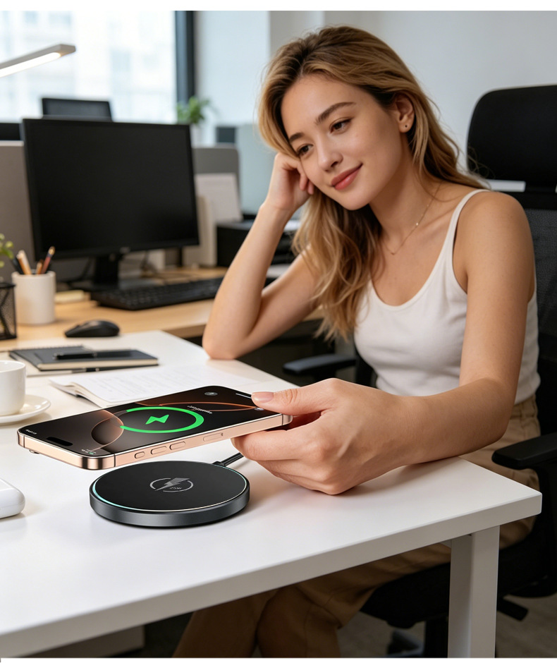 Magnetisches Kabelloses Ladegerät Für Apple Und Huawei 25w_voghion.com