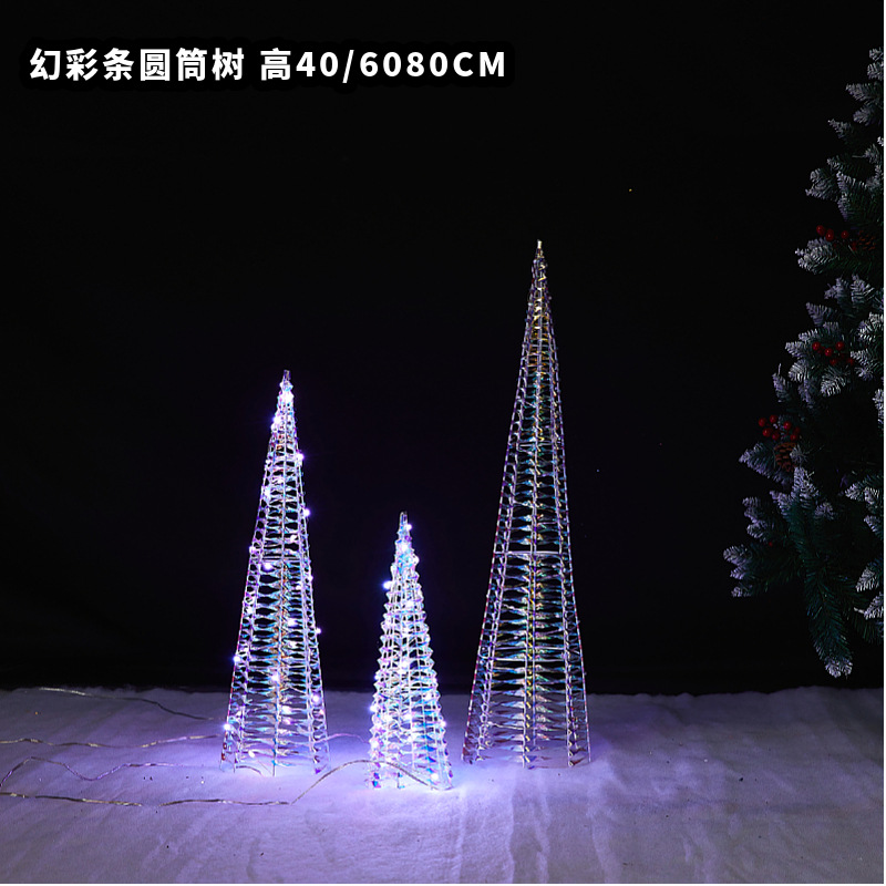 Navidad brillante ilusión decoración de alce árbol de Navidad muñeco de nieve colorido boda centro comercial decoración de la escena del hotel