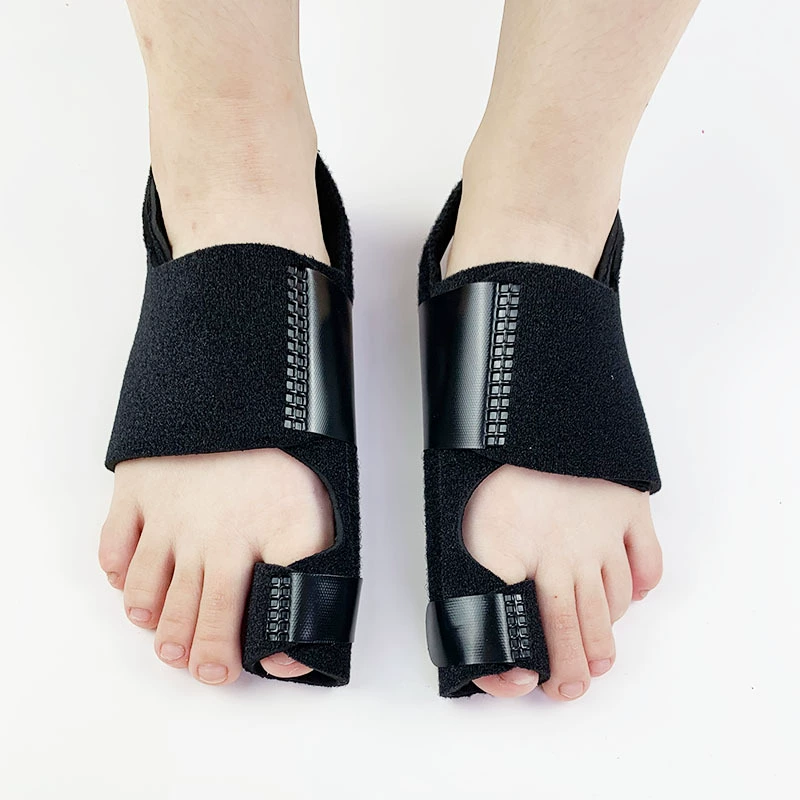Корректор вальгуса большого пальца стопы Вальгуса Разветвитель пальцев стопы Охватываемая боль Фиксированная коррекция с ремешком на носке