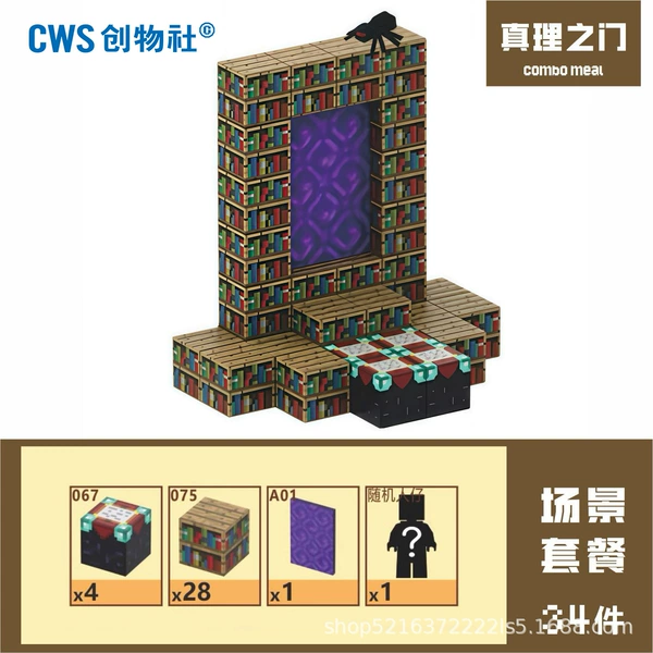 [Gate of Truth] 32 particles + 1 portal + 1 figure