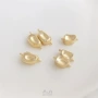 包金保色手工镶嵌饰品扣