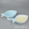 Nordic INS wind fish -shaped ceramic candle cup SCENTED CANDLES Wax Wax Creative Aromatherapy Fragrance Candle Candle