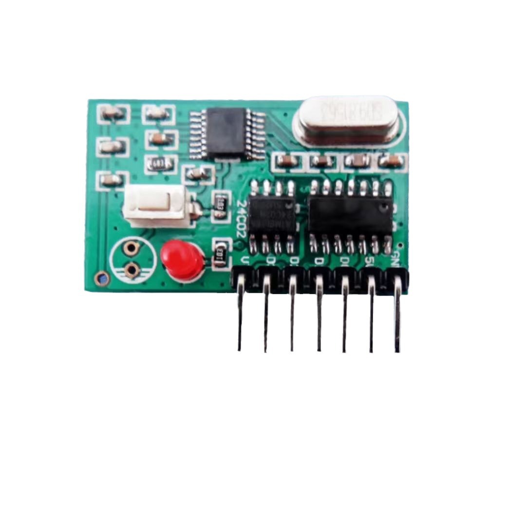 平移门超外差七针接收模块 接收板AU3500-GXX无线遥控器接收模块