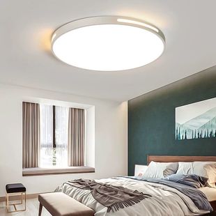 Full Spectrum Eye Protection Led Ceiling Lamp New Round Room Lamp Simple Modern Elegant Master Bedroom Living Room Package