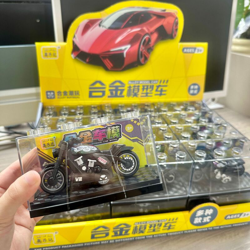 Children's Boy Alloy Pull-Back Car Mini Motorcycle Motorcycle Model Toy Ornaments Mechanism Gift Points Redemption Children's Boy Alloy Pull-Back Car Mini Motorcycle Motorcycle Model Toy Ornaments Mechanism Gift Points Redemption
