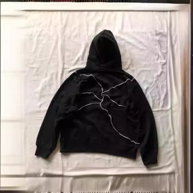 Men's Clothing devil's eye unisex embroidered pullover hooded sweatshirt_voghion.com