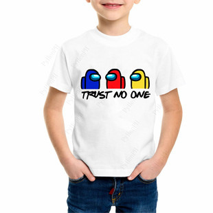 Among Us T shirt �ļ���ͨ�҂�֮�gӡ����ͯT����ͯŮͯ��������