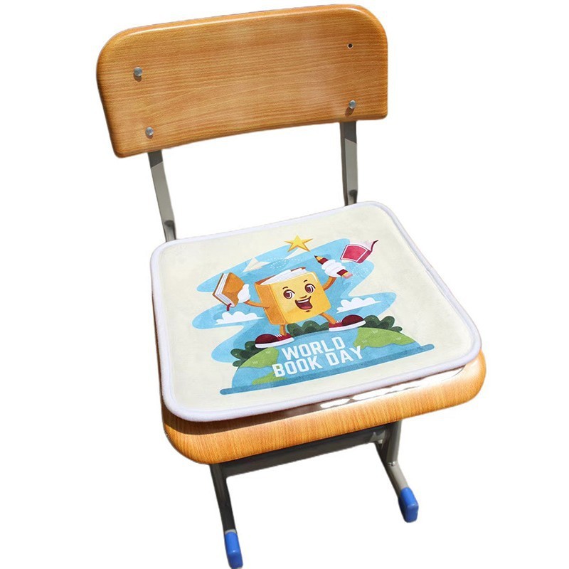 座布団座布団腰掛け椅子マット小学生自吸クッション通用自粘着式通気滑り止め座布団お尻マット|undefined
